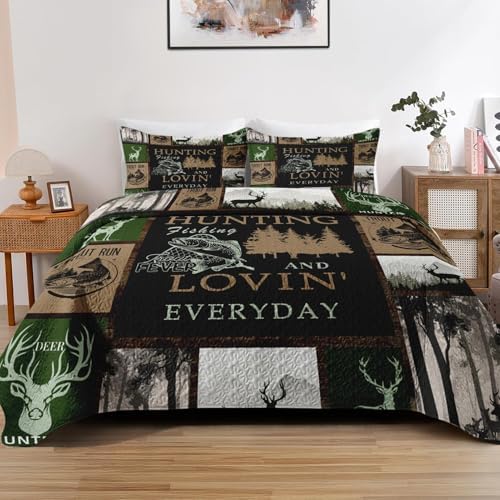 Pamnest King Size Quilt Set with Pillow Shams