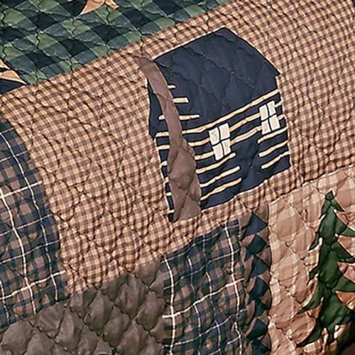 Black Bear Pines Quilt Bed Set - Queen