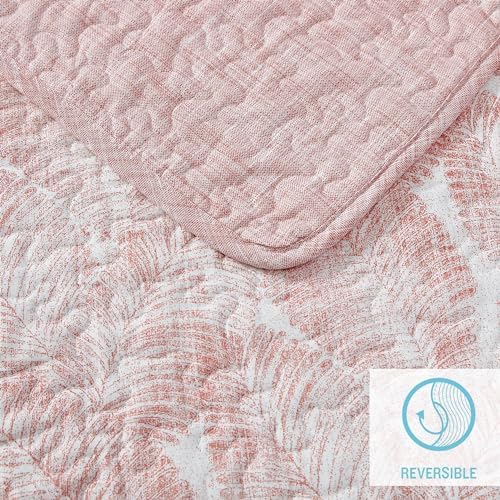 Tommy Bahama Twin Quilt Set with Reversible Design 1