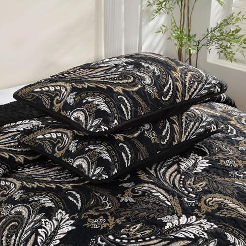 WONGS BEDDING Boho Quilt Set Queen Size