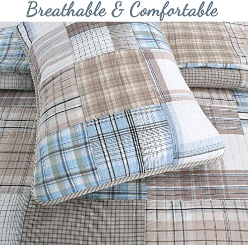 Cozy Line Home Fashions Reversible Quilt Bedding Set