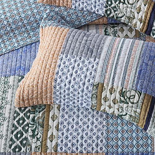 Autumn Dream Reversible Cotton Quilt Set King Size 1