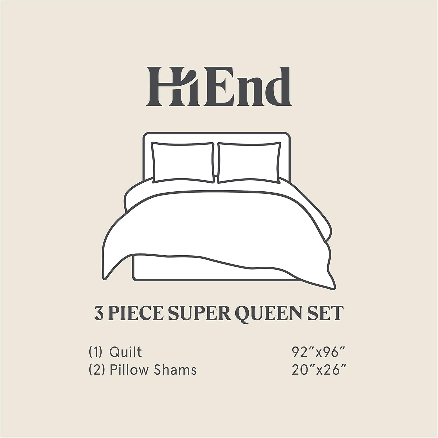 H HIEND ACCENTS Paseo Road Phoenix Quilt Set 3 Piece