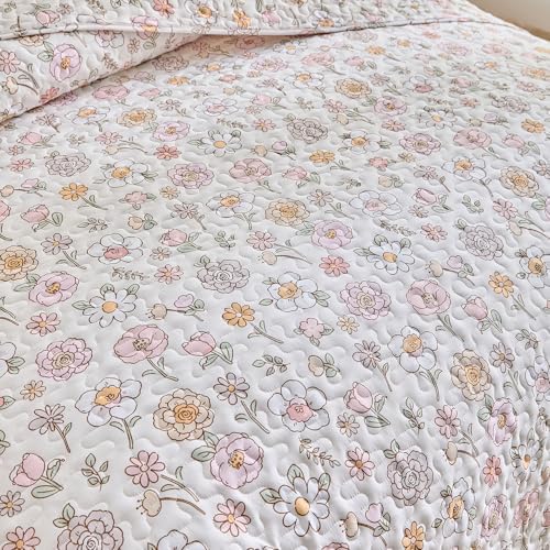 DuShow Queen Quilt Bedding Set Lightweight 3-Piece Quilt Set