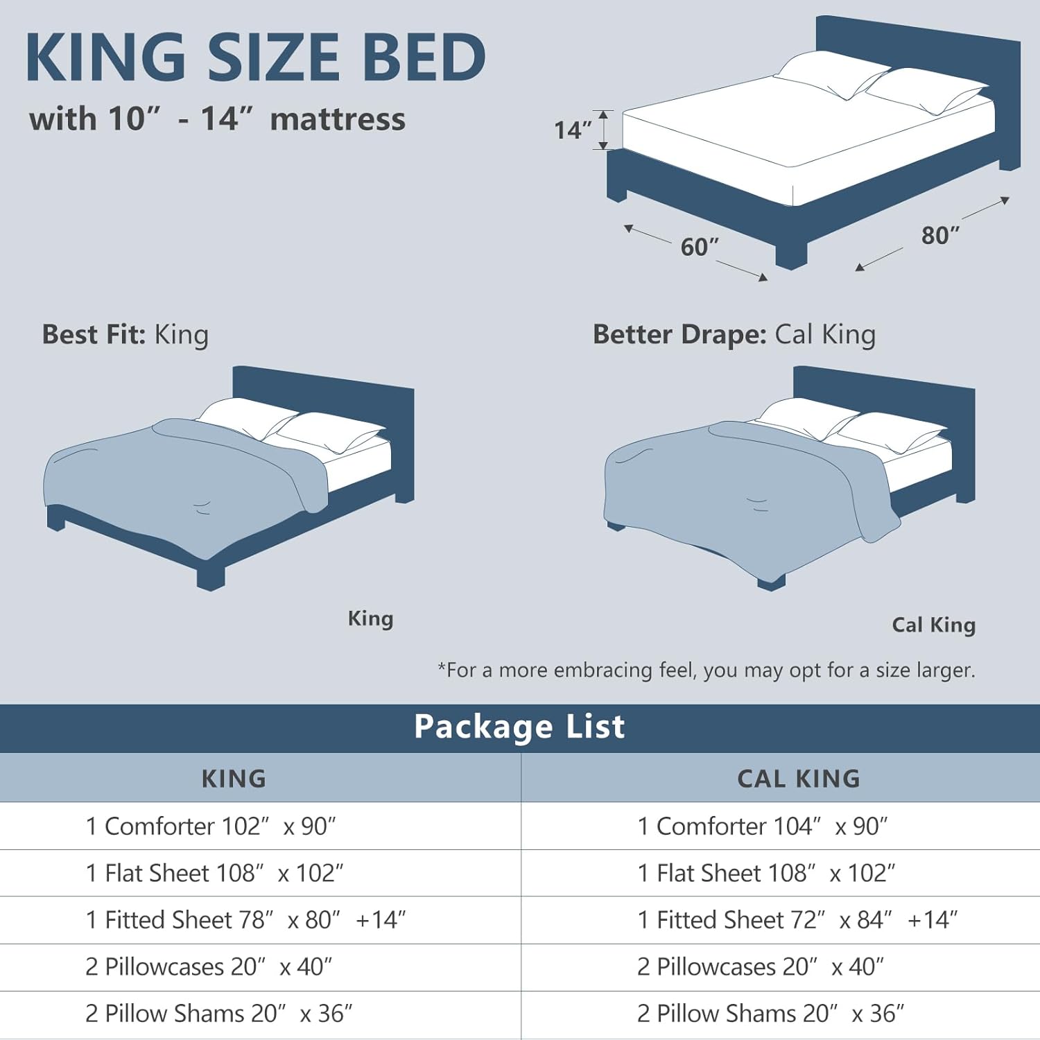 CozyLux Pink King Size Comforter Set 7 Pieces