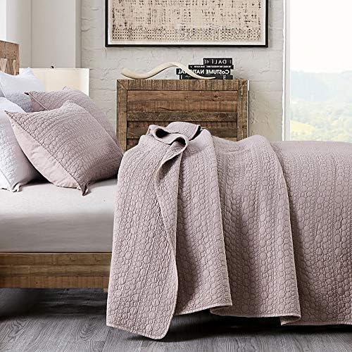 HORIMOTE HOME Quilt Set Twin Size With Cameo Rose Design