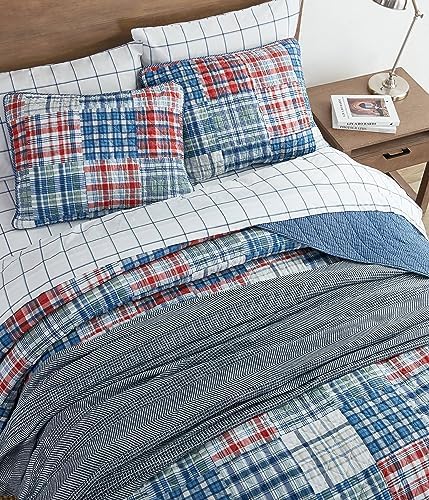 Nautica Twin Quilt Set Raeford Blue