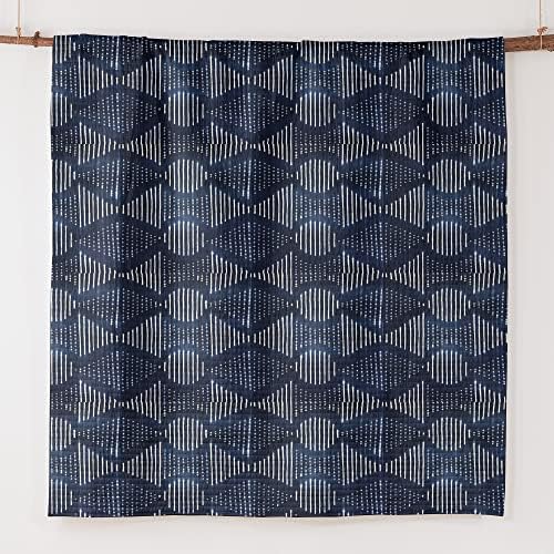 Levtex Home Bakio Quilt Set - Navy and White