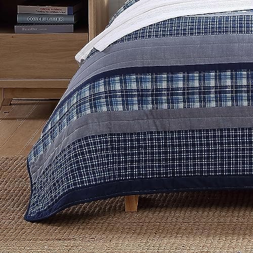 Nautica Twin Quilt Set in Addison Blue