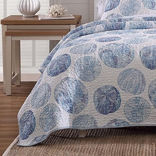 Tommy Bahama Queen Quilt Set with Reversible Design