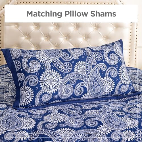 Sophia William King Size Quilt Set with 3 Pieces