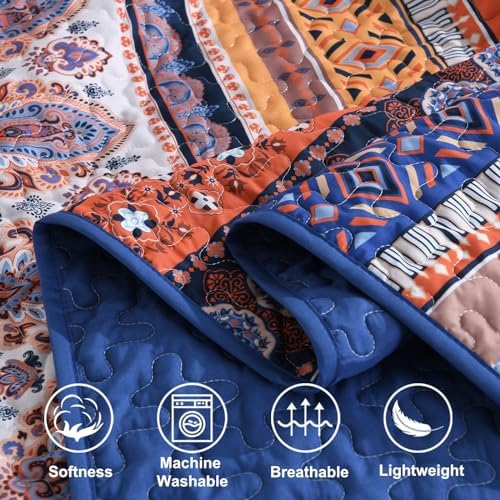 Goodidea Boho Quilt Set King Size 3 Pieces