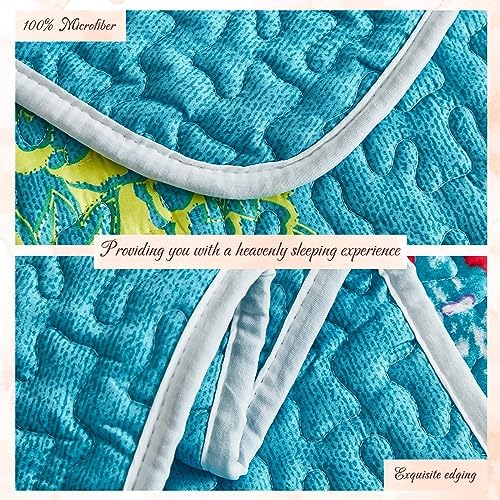 Tititada 2-Piece Bohemian Quilt Set Twin Size