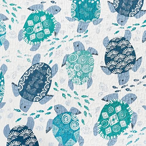 CF Home Turtle Bay Reversible Quilt Set FullQueen 3 Piece 1