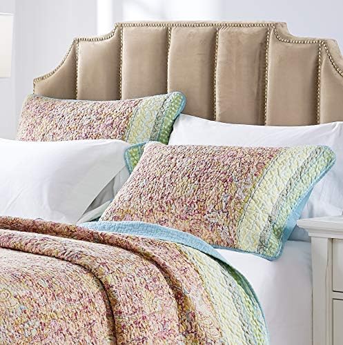 Barefoot Bungalow Palisades Pastel Quilt Set