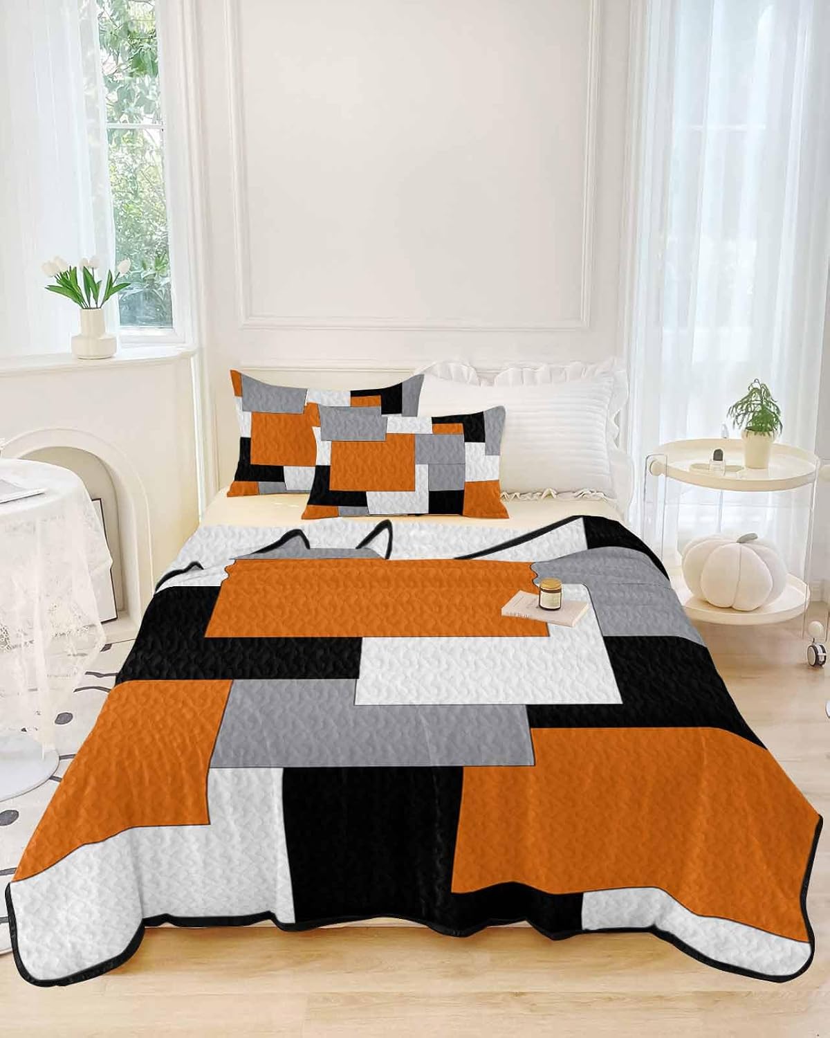 TocaHome Summer Quilt Set Twin XL 68x98 Inch