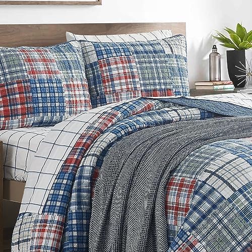 Nautica Twin Quilt Set Raeford Blue