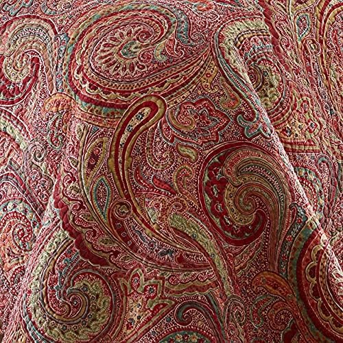 Levtex Home Spruce Red Quilt Set Twin XL