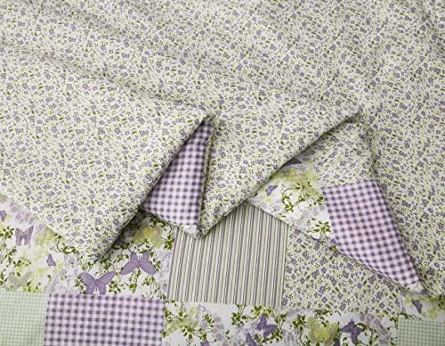 Chezmoi Collection Daisy 3-Piece Comforter Set