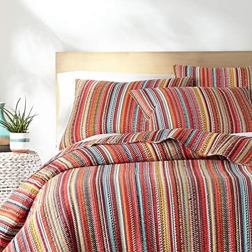 Levtex Home Uluru Quilt Set - Cotton Boho Stripe