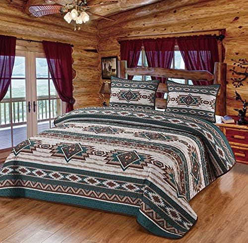 Wowser Desert Themed Queen Quilt Set 3 Piece
