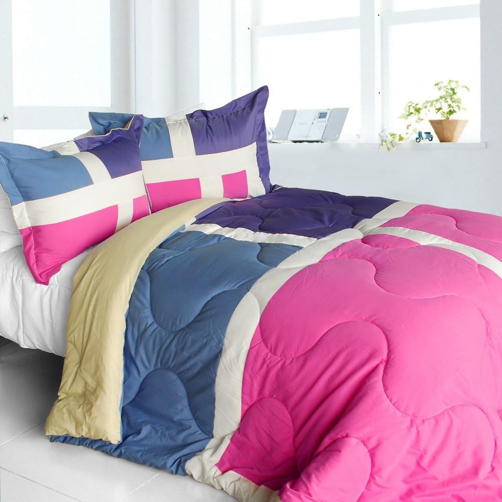 Onitiva Nice Tamil Quilted Patchwork Comforter Set