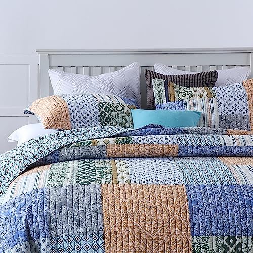 Autumn Dream Reversible Cotton Quilt Set King Size 1