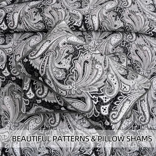 DJY Paisley Quilt Set King Size 3 Pieces