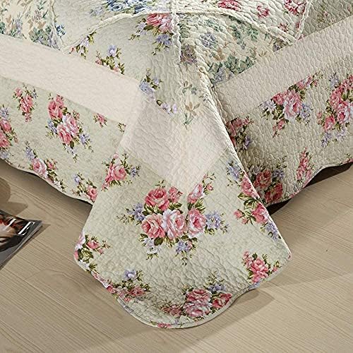 Wrinkle-Resistant Cotton Quilt Set Super King Size