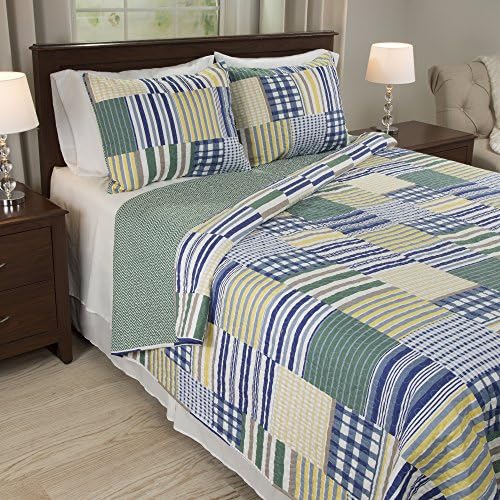 2-Piece Quilt Set - Lightweight Patchwork Twin Bedding