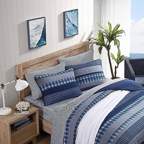 Nautica Twin Quilt Set in Addison Blue