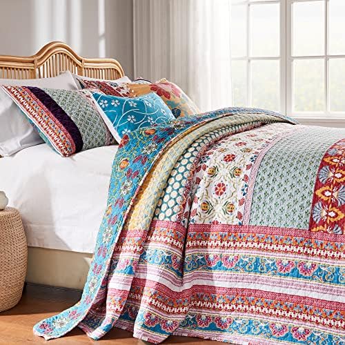 Greenland Home Thalia Quilted Bedding Set Jumbo King