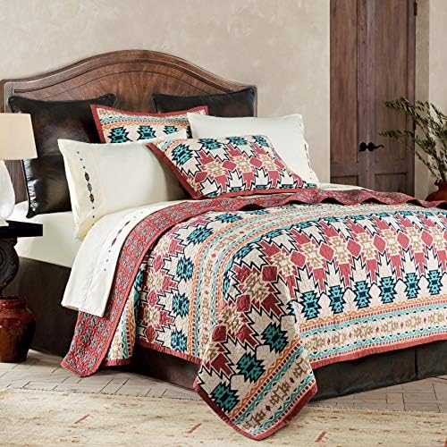 H HIEND ACCENTS Paseo Road Phoenix Quilt Set 3 Piece