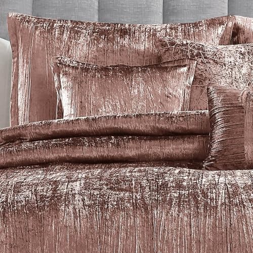 Riverbrook Home Turin Comforter Set King Blush 7 Piece