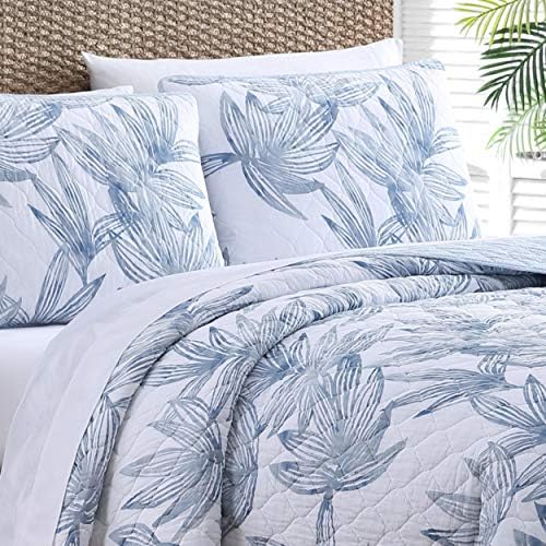 Tommy Bahama Twin Quilt Set - Kayo Blue