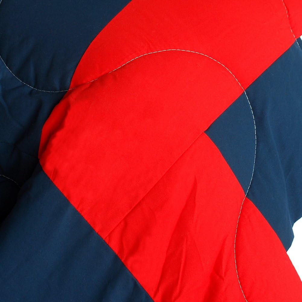 Onitiva Warm Cabin Quilted Patchwork Comforter Set FullQueen
