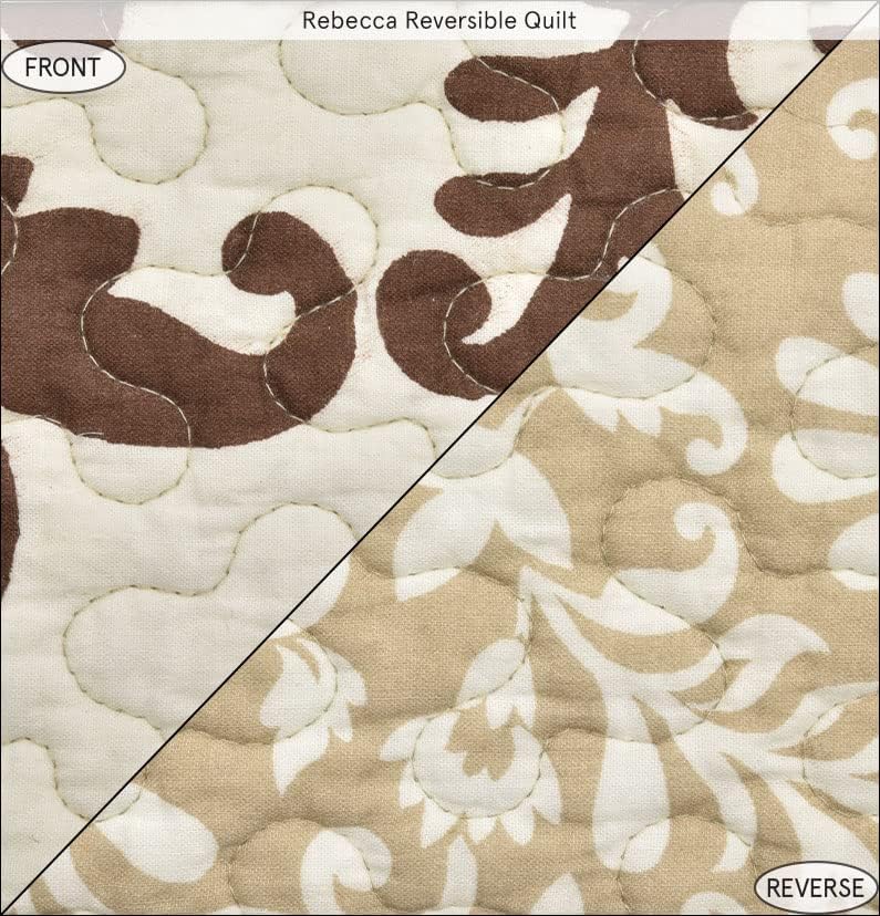 Paseo Road Rebecca 3 Piece Quilt Set with Pillow Shams