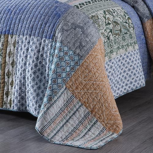 Autumn Dream Reversible Cotton Quilt Set King Size 1