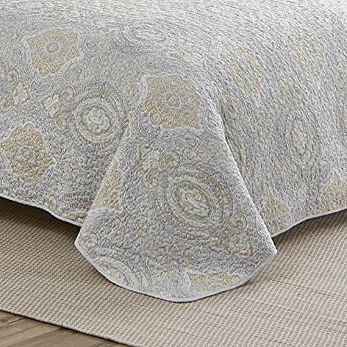 Tommy Bahama Twin Quilt Set Reversible Cotton