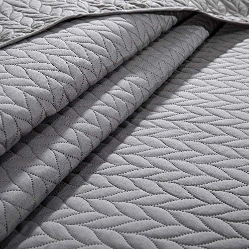MOONLIGHT20015 Twin Quilt Set with Pillow Sham for All Seasons
