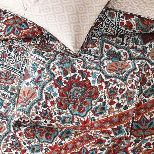 HORIMOTE HOME Boho Reversible Queen Quilt Set