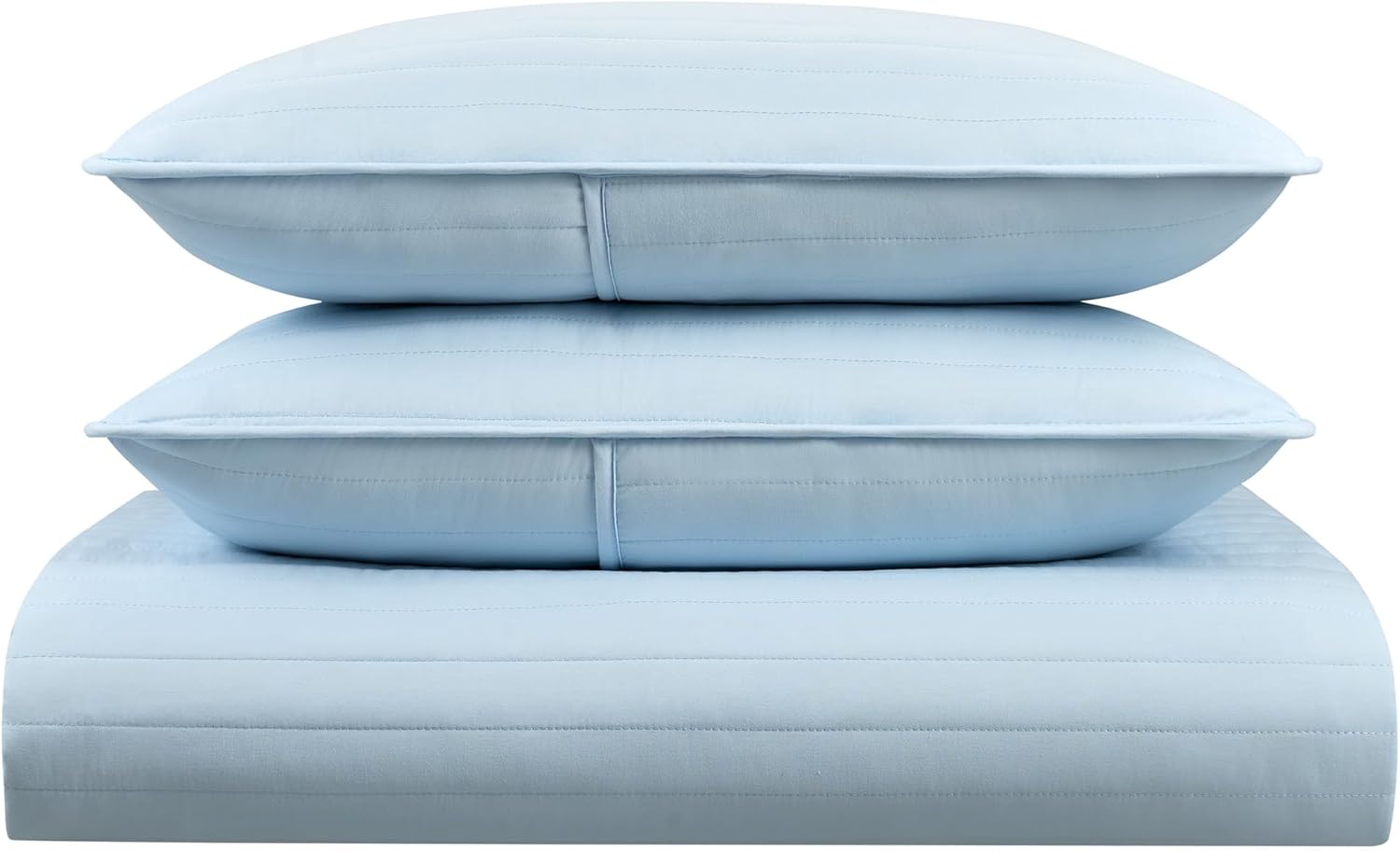 Arkwright Full Queen Quilt Set - Light Blue