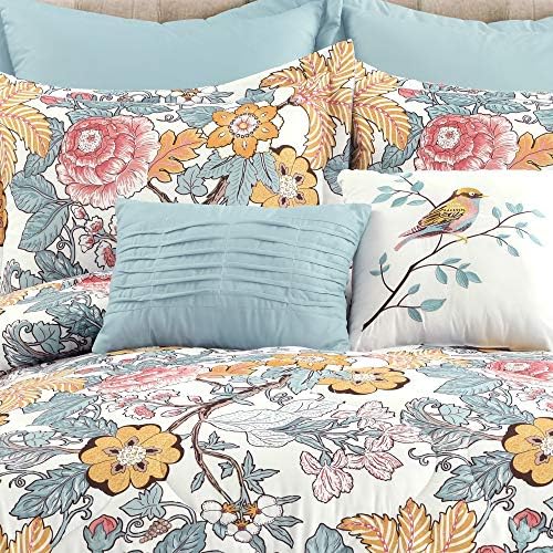 Lush Decor Sydney Comforter Set 7 Piece King
