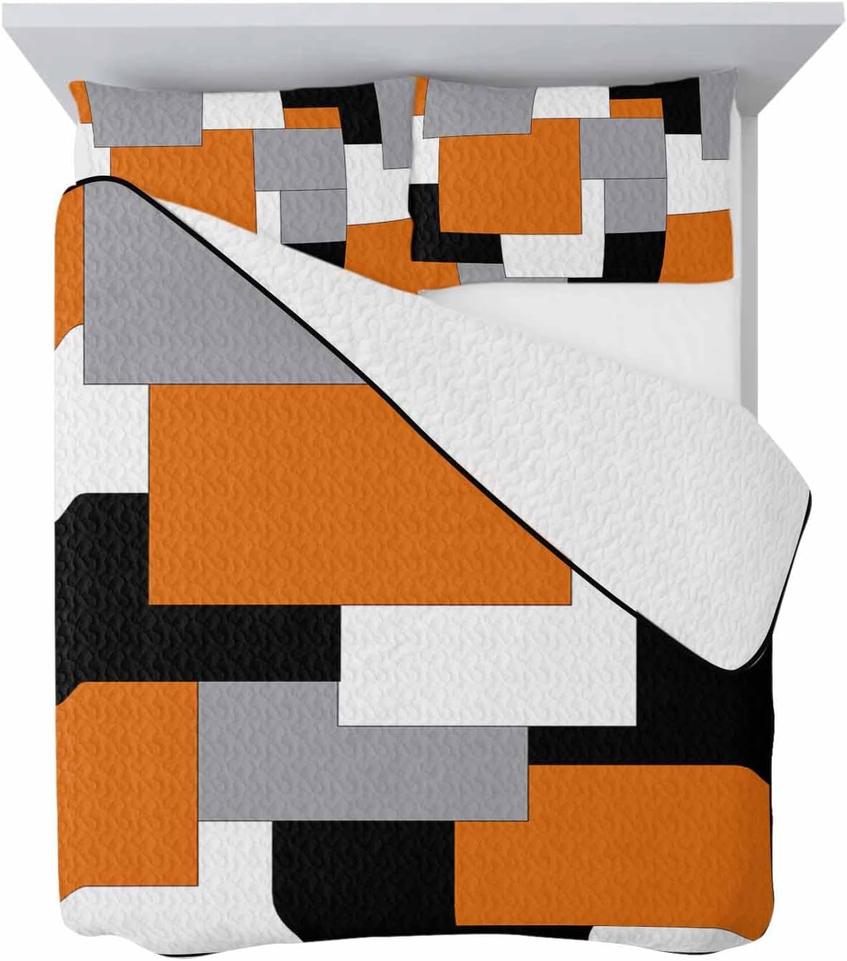 TocaHome Summer Quilt Set Twin XL 68x98 Inch