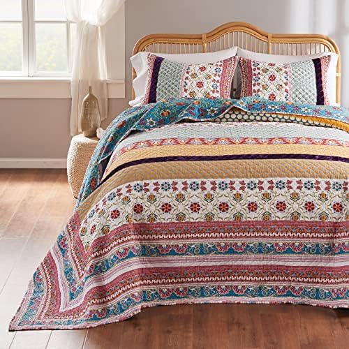 Greenland Home Thalia Quilted Bedding Set Jumbo King