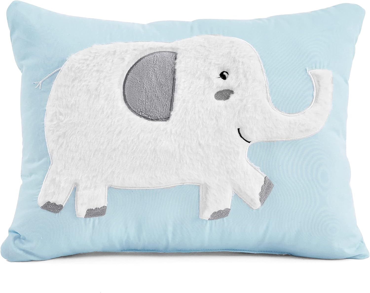 Lush Decor Hygge Elephant Quilt Set Twin White