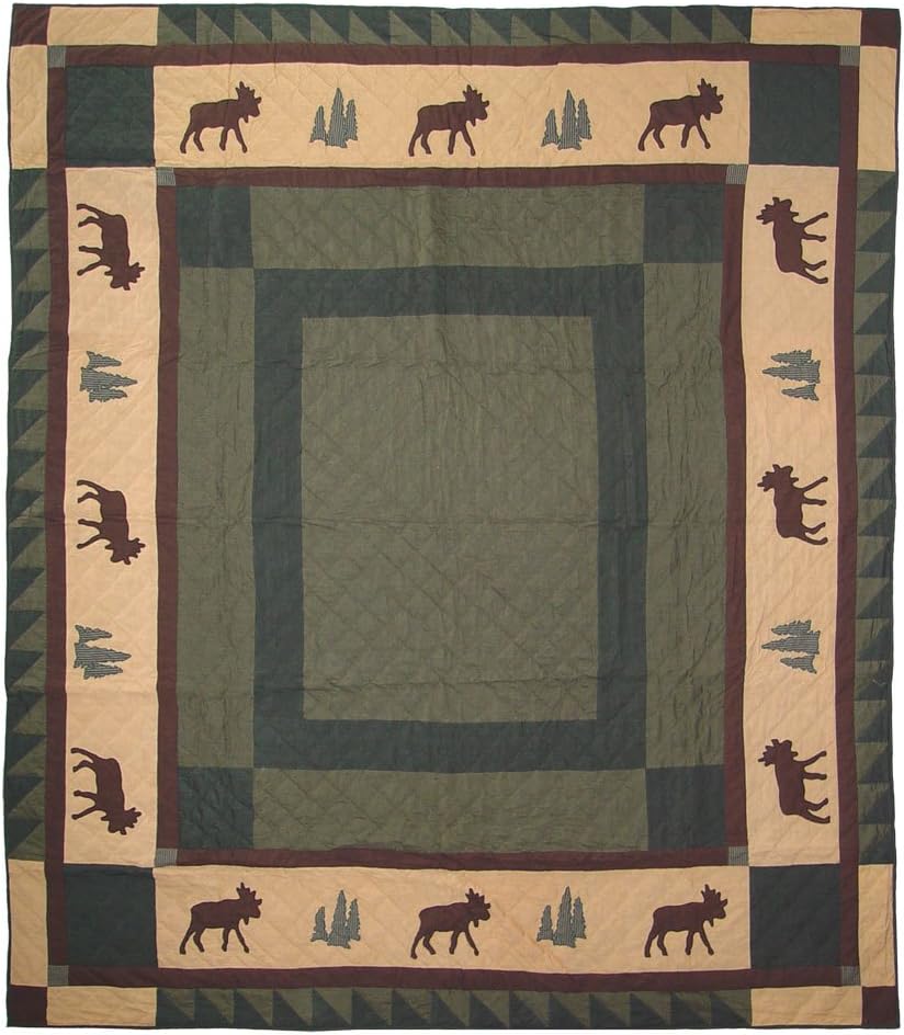 Patch Magic Alpine Cedar Trail Super Queen Quilt Set of 4