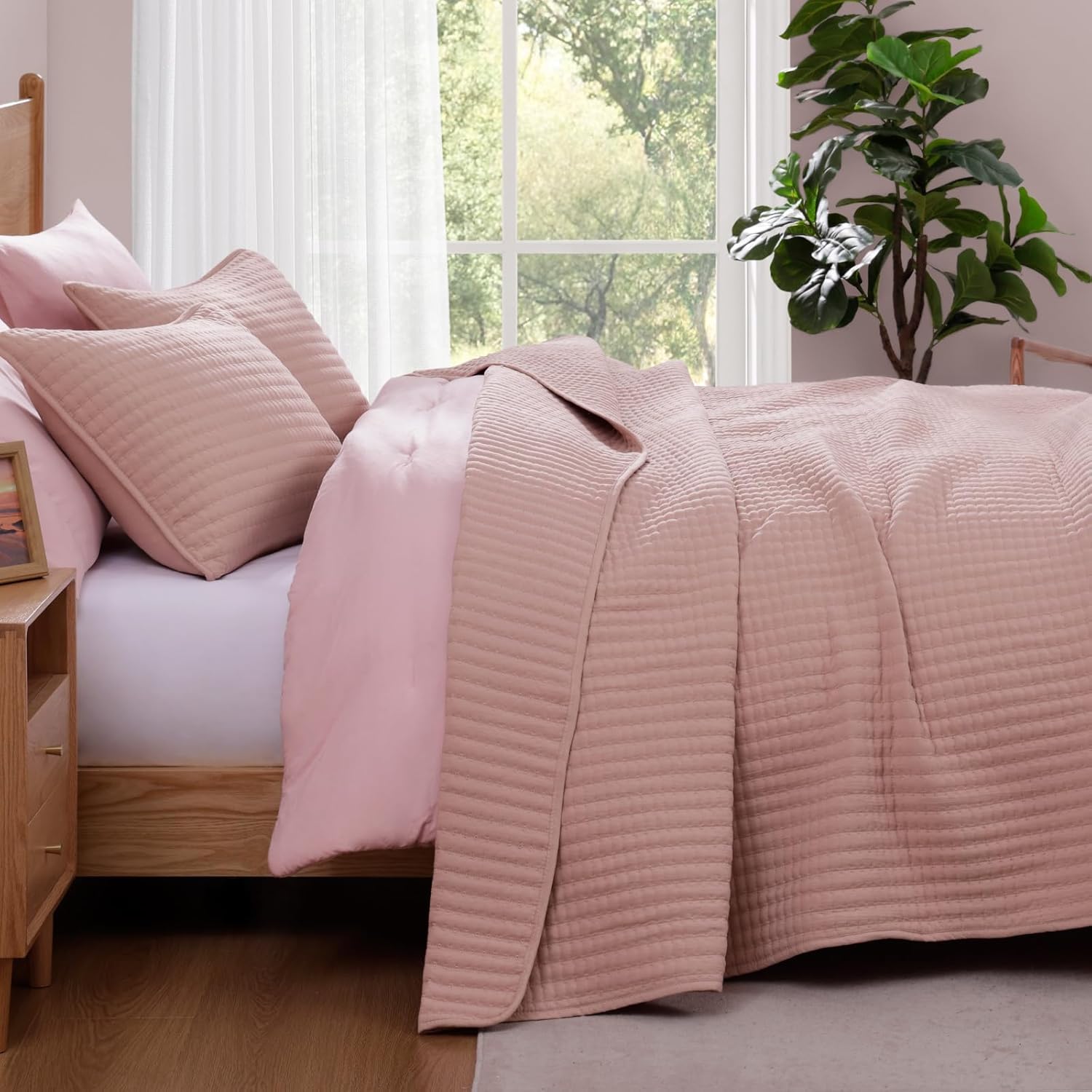 WRENSONGE Queen Size Quilt Bedding Set