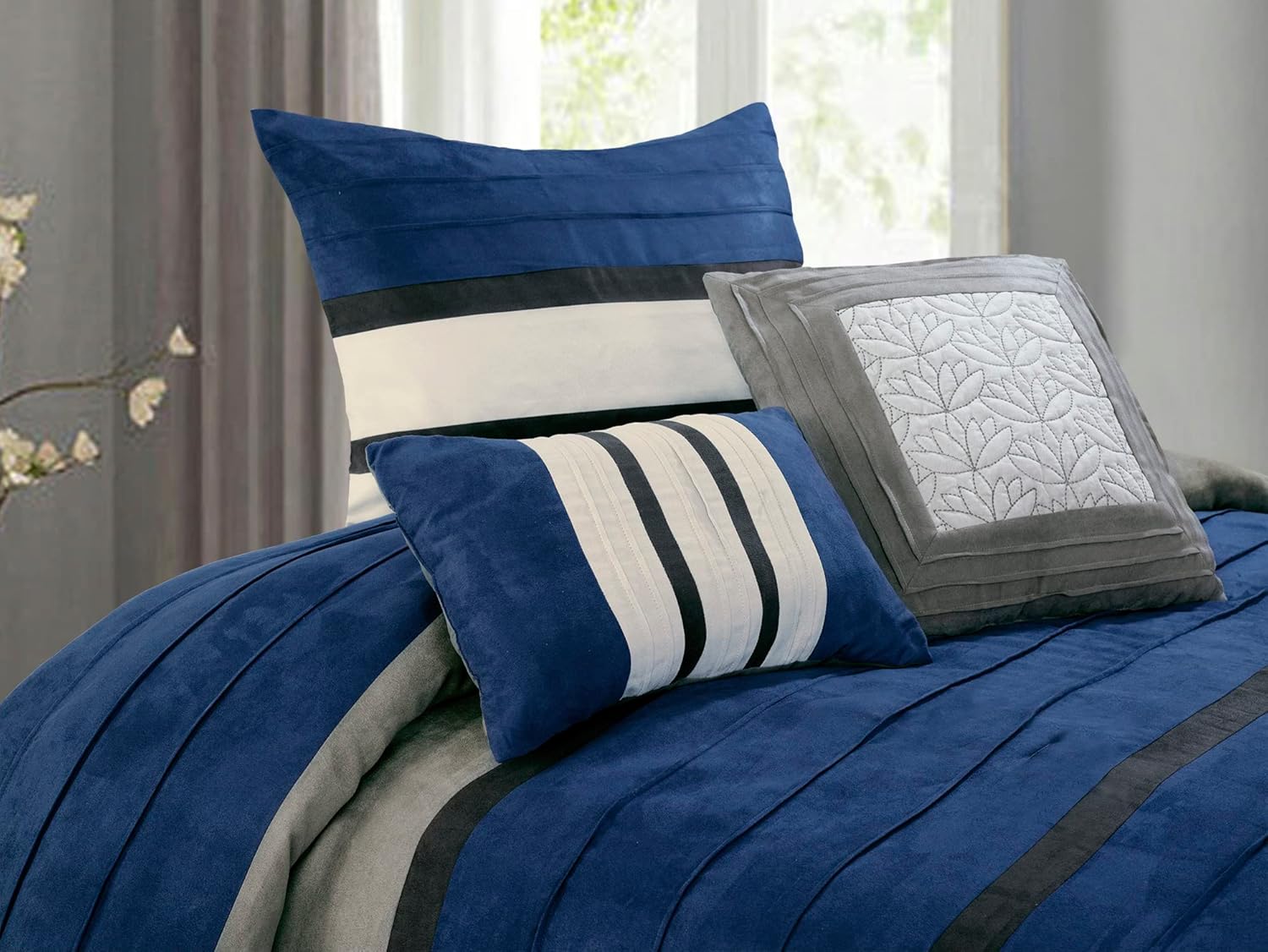 Elegant Comfort 12PC King Bed-in-a-Bag Set