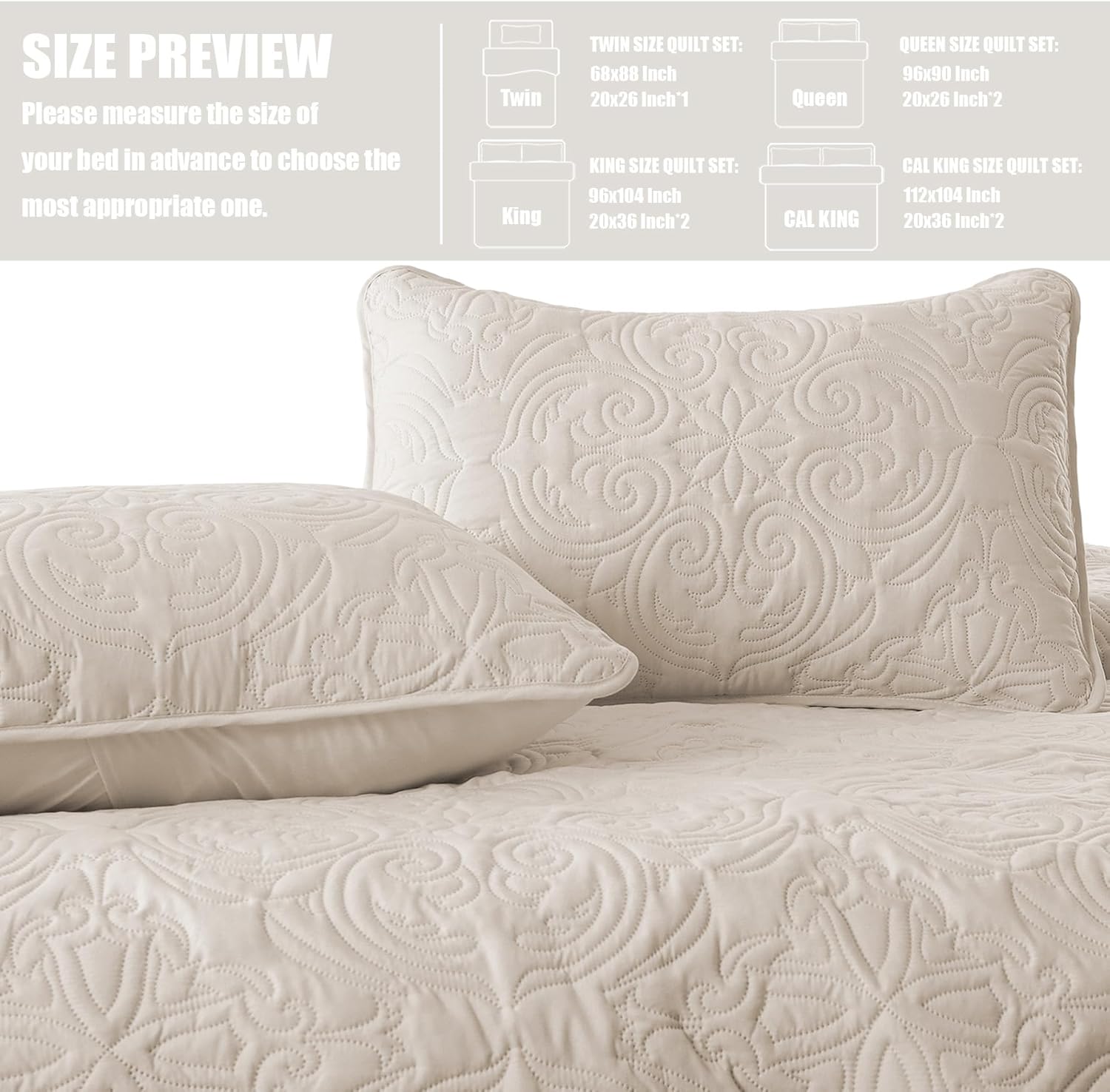 Exclusivo Mezcla Quilt Set Twin Size